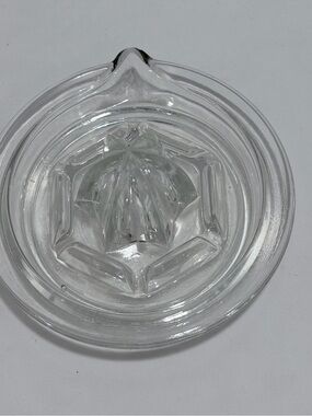 Vintage Federal Glass Citrus Reamer with Pour Spout Juicer 30’s-50’s